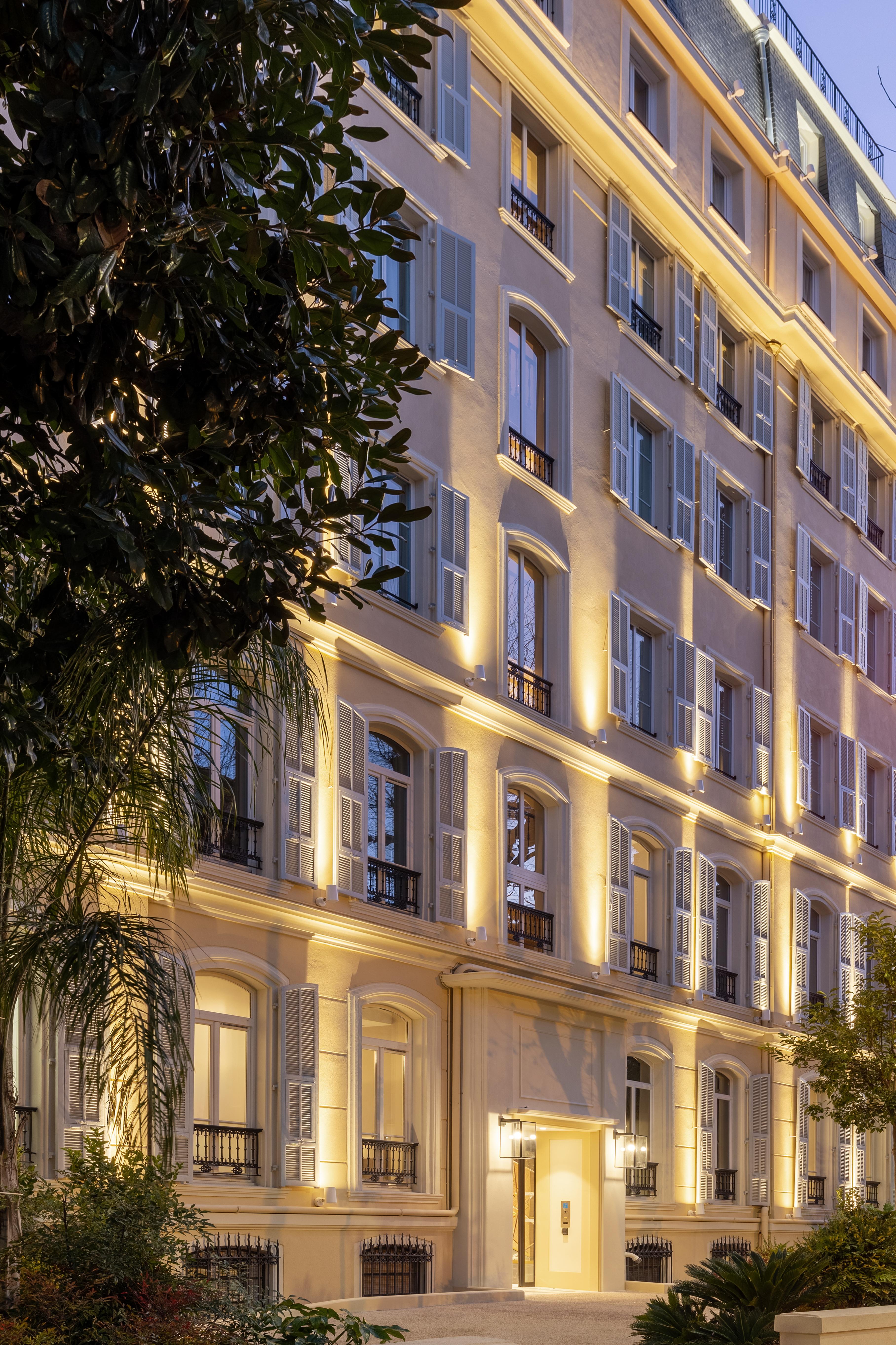 Hotel Apollinaire Niza Exterior foto