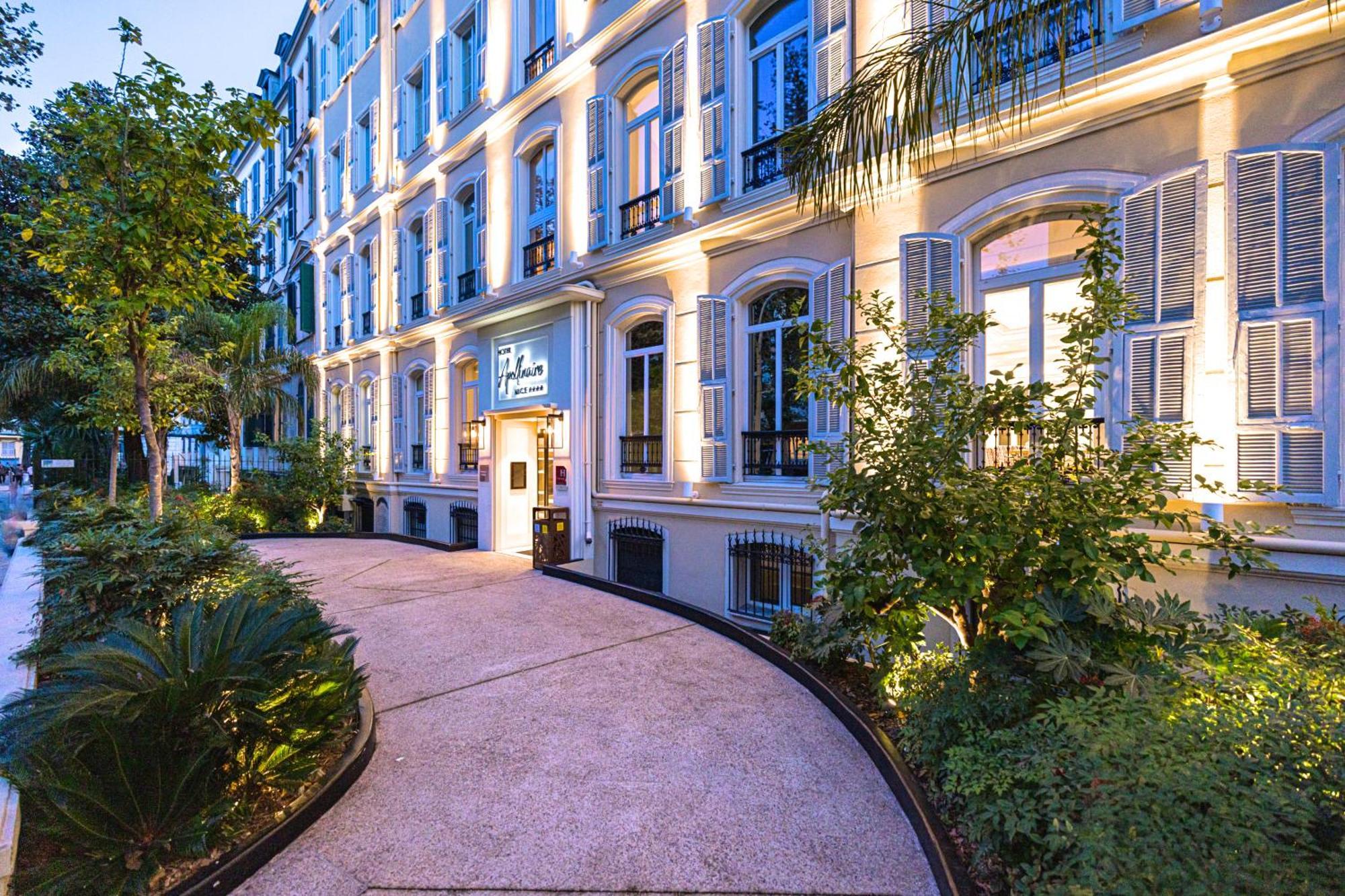 Hotel Apollinaire Niza Exterior foto