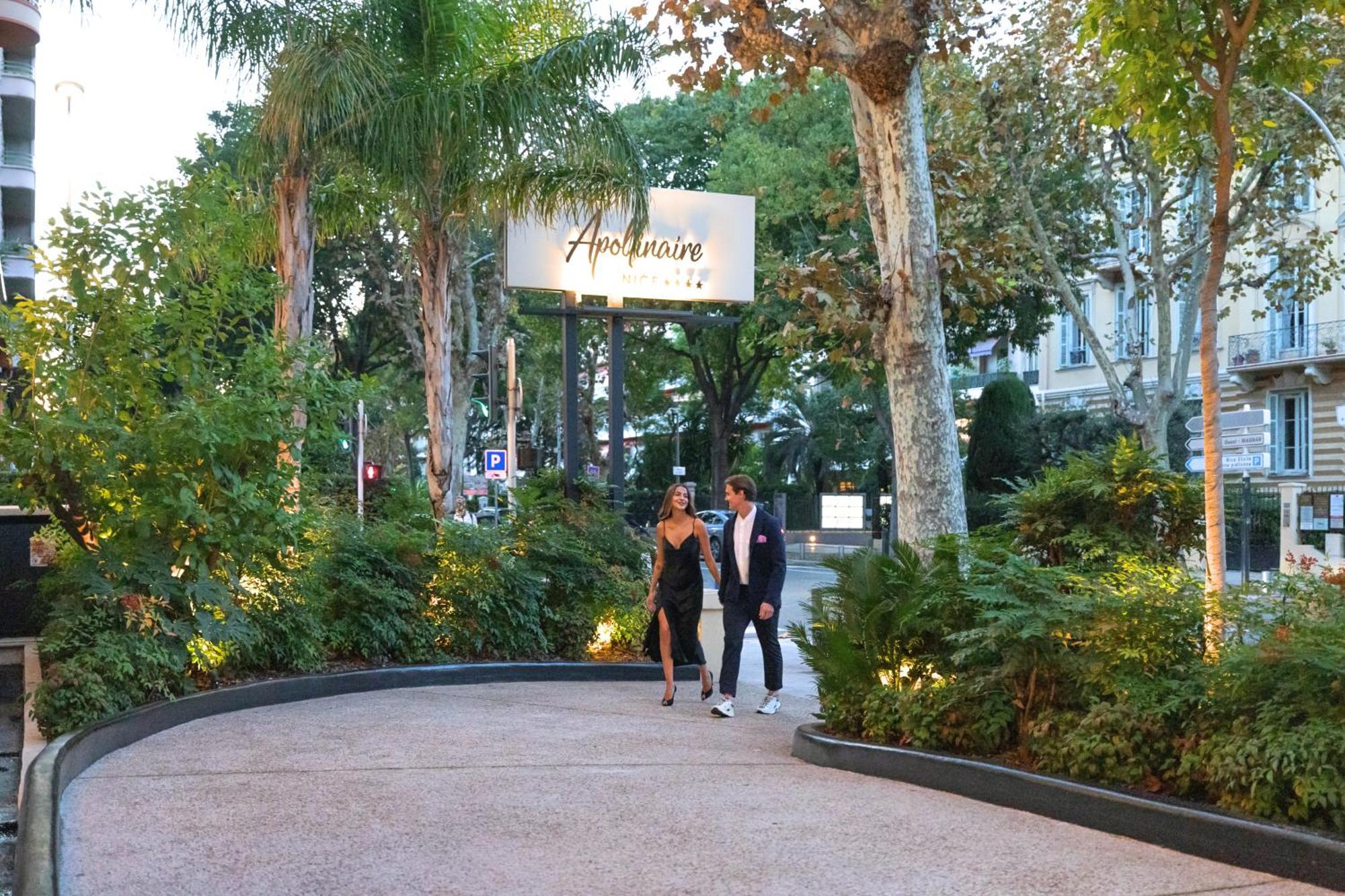 Hotel Apollinaire Niza Exterior foto