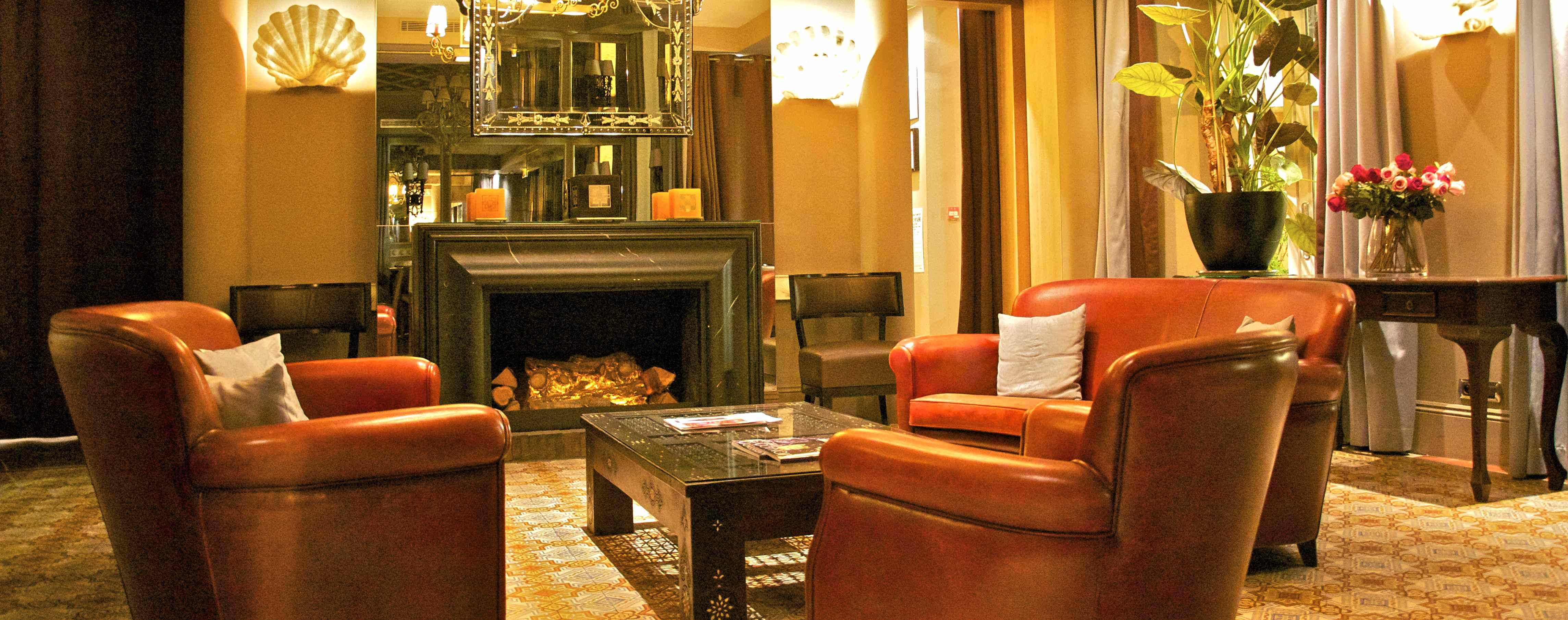 Hotel Apollinaire Niza Interior foto